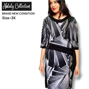 Nataly Collection Geometrical Dress BRAND NEW WITHOUT TAGS